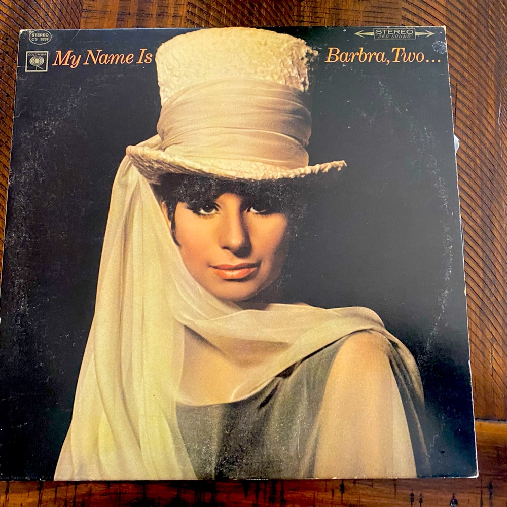 Vintage Barbra Streisand - My Name Is Barbra, Two... LP Vinyl - Columbia CS 9209
